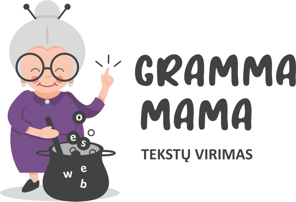GRAMMA MAMA – tekstų kūrimo paslaugos: nuo SEO tekstų iki tekstų audiogidams